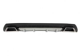 Difuzor bara spate universal , ELITE PLUS B Design, negru mat cu gri - Img 1