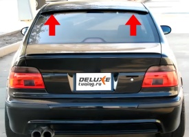 Eleron luneta compatibil cu BMW Seria 5 E39 1995-2003, culoare negru lucios - Img 3