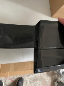 Eleron Luneta compatibil cu SEAT Ibiza 2 usi 2008-2017, Cupra Design, negru lucios ATENTIE, PRODUS USOR DETERIORAT, DETALII IN POZE!