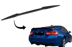 Eleron Portbagaj compatibil cu BMW Seria 4 F32 2013-> M4 CSL Design Negru Mat - Img 1