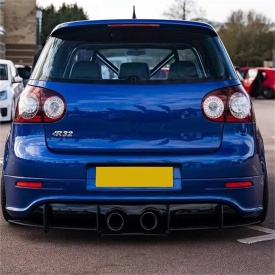 Extensie Difuzor Bara Spate compatibil cu VW Golf 5 V R32 2003-2008 - Img 2