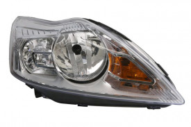 Far Dreapta H1/H7, electric, cu motor, culoare cromat compatibil FORD FOCUS II 2005-2011