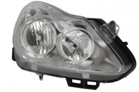 Far Dreapta H1/H7, electric, cu motor, culoare cromat compatibil OPEL CORSA D 2006-2014