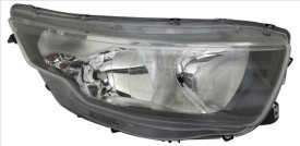 Far Dreapta H1/H7/W21W, electric, cu motor, culoare negru compatibil IVECO DAILY VI 2014-2020