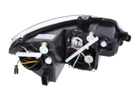 Far Stanga H1/H7, electric, fara motor, culoare negru compatibil SEAT LEON 2009-2012 - Img 3