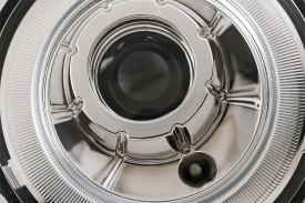 Faruri Bi-Xenon OEM Look compatibil cu Mercedes W463 G-CLass (2005-2017) Crom - Img 7
