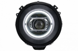 Faruri Full LED compatibil MERCEDES G-Class W463 (2005-2017) Crom Facelift 2018 Design cu Dynamic Start Up - Img 4