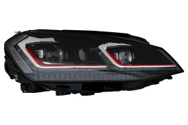 Faruri LED Bi-xenon Look compatibil cu VW Golf 7 VII (2012-2017) Facelift G7.5 GTI Design cu Semnal Dinamic - Img 6