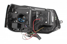 Faruri LED DRL Dayline compatibil cu VW Transporter T5 (2010-2015) Design Negru - Img 4