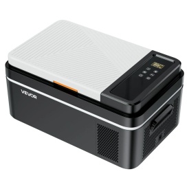 Frigider auto de 20L, voltaj operare 12V 24V DC si 100-240V AC 60W, -20C - 20 grade C pentru exterior, camping, rulote - Img 11