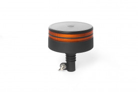 Girofar LED, prindere pe teava, 19W, 12-24 V, cu buton on-off, E-Mark - Img 2