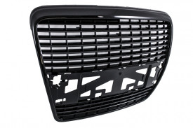 Grila Centrala compatibil cu AUDI A6 4F 4F2 Sedan Avant (2004-2011) Negru - Img 2