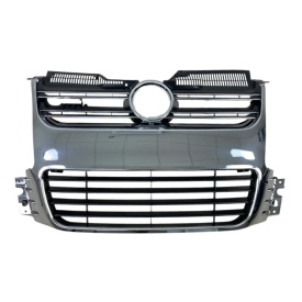 Grila Centrala compatibil cu VW Golf 5 V 2003-2009 Crom R32 Design