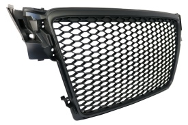 Grila Centrala Fara Emblema compatibil cu Audi A4 B8 2008-2011 RS4 Design Negru Mat - Img 8