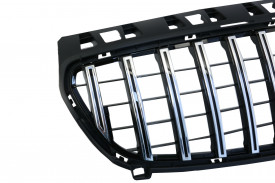 Grila Centrala MERCEDES Benz A-Class W176 2012-2015 GT-R Panamericana Design Crom - Img 3