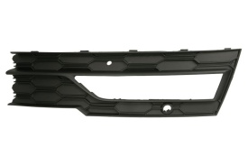 Grila laterala protectie Bara Fata partea Dreapta cu gaura pentru proiector compatibila cu Skoda Octavia 4 2019->, culoare negru mat - Img 2