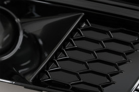 Grile Laterale compatibil cu Audi A4 B9 Sedan Avant 2016-2018 RS4 Desing Negru - Img 6