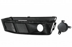 Grile Laterale compatibil cu Audi A4 B9 Sedan Avant 2016-2018 S-Line RS4 Design Negru - Img 5