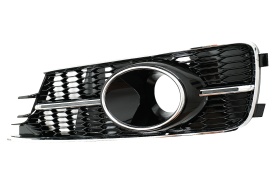 Grile Laterale compatibil cu AUDI A6 C7 4G Facelift 2015-2018 Negru Lucios si Crom - Img 9