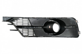 Grile Laterale compatibil cu AUDI A6 C7 4G Facelift 2015-2018 Negru Lucios si Crom - Img 5