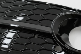 Grile Laterale compatibil cu Audi Q5 SUV 8R Facelift 2012-2016 RS Desing Negru Lucios - Img 9