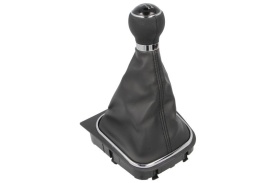 Husa schimbator cu nuca piele ecologica VW Golf 5 V 2003-2008, Golf 6 VI 2008-2012, Jetta 2005-2010, 5 trepte