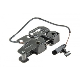 Incuietoare blocare capota motor compatibil Audi A6 2005-2011, A6 Allroad 2007-2011 cu microcontact