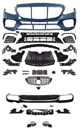 Kit Exterior Complet compatibil cu Mercedes E-Class W213 2016-2019 AMG Design - Img 2