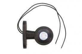 Lampa de pozitie Dreapta dreptunghiular, cu LED-uri Albe/Rosii cu balama 12V/24V