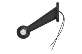 Lampa de pozitie Stanga LED Alb/Rosu 12-24V - Img 2