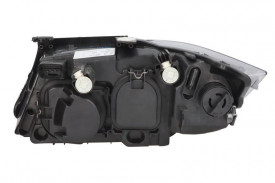 Lampa frontala Dreapta H7/H7, electric, cu motoras, culoare negru/cromat compatibil BMW seria 3 E90, seria 3 E91 2005-2008 - Img 3