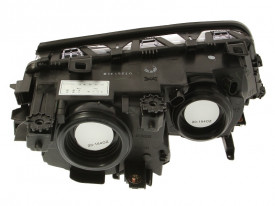 Lampa frontala Stanga H7/H7, electric, cu motor, culoare negru compatibil BMW seria 3 E46 1998-2001 - Img 2
