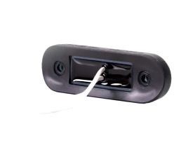 Lampa gabarit FT-073Z galbena, dimensiune 84mm x 27mm, LED, montare bullbar, culoare fumurie - Img 2