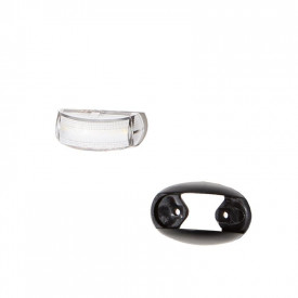 Lampa gabarit LED, alba, 12-36V, cu suport, FT-067 B Fristom - Img 6