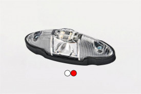 Lampa gabarit, LED, alba/rosie, 2 functii fata/spate, 12-36V, FT-038CB Fristom
