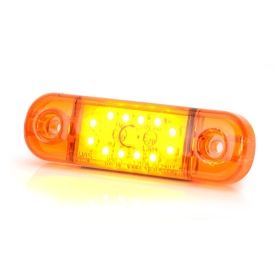 Lampa gabarit Lumina de clarificare Dreapta sau Stanga LED Portocaliu 12-24V, WAS Polonia - Img 2