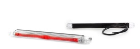 Lampa gabarit tip neon, LED, rosie, 12-36V, 184 W38 - Img 3