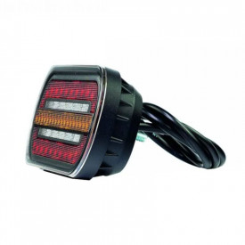 Lampa spate, 3 functii, LED, semnalizare dinamica, FT-320-LED Fristom - Img 3