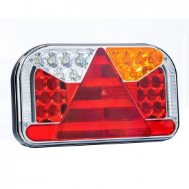 Lampa spate LED, 7 functii, cu ceata, mers inapoi si lampa numar, partea dreapta, FT-170 Fristom - Img 6