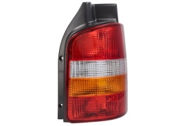 Lampa spate VW Transporter T5 2003-2009, rosu, semnalizare portocalie, partea dreapta, cu usi duble