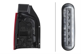 Lampa spate VW Transporter T5 2009-2015 partea dreapta, cu hayon - Img 2