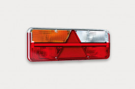Lampa stop, 6 functii, dreapta, Kingpoint FT-500-25, pozitie LED neon, Fristom