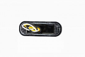 Lampa stroboscop portocalie, 12/24V, 3 LED-uri in grila, FT-210 Fristom - Img 3