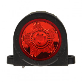 Lumina de clarificare Dreapta/Stanga LED, Rosu 12/24V - Img 1