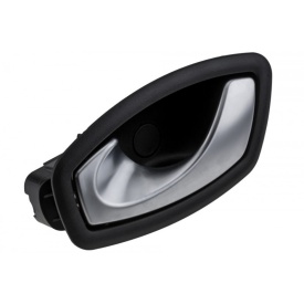 Maner interior deschidere usa stanga fata si spate compatibil Renault Clio 4 2012-2020, Megane III 2008-2016, Scenic III 2008-2016, culoare gri