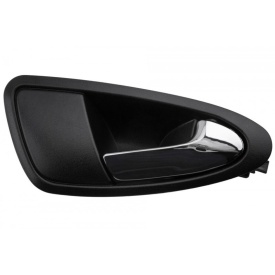 Maner interior usa fata dreapta compatibil Seat Ibiza 4 2009-2015 montare partea dreapta, culoare argintiu mat