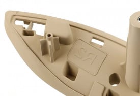 Maner plastic interior Bej stanga spate compatibil BMW seria 3 F30 F31 2012- 2018 - Img 4