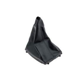 Manson schimbator piele ecologica negra compatibil Ford Mondeo IV 2007-2014, dim 137mm X 132mm