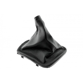 Manson schimbator viteze compatibil BMW Seria 3 E46 1998-2005, piele ecologica, negru