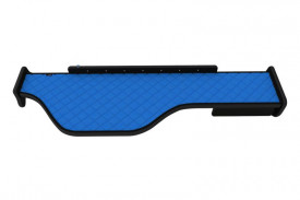 Masa bord camion cu led compatibil cu DAF XF105 2006-2013, Piele ecologica albastra - Img 4
